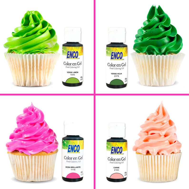 Enco Gel Food Coloring With No Taste - Etsy