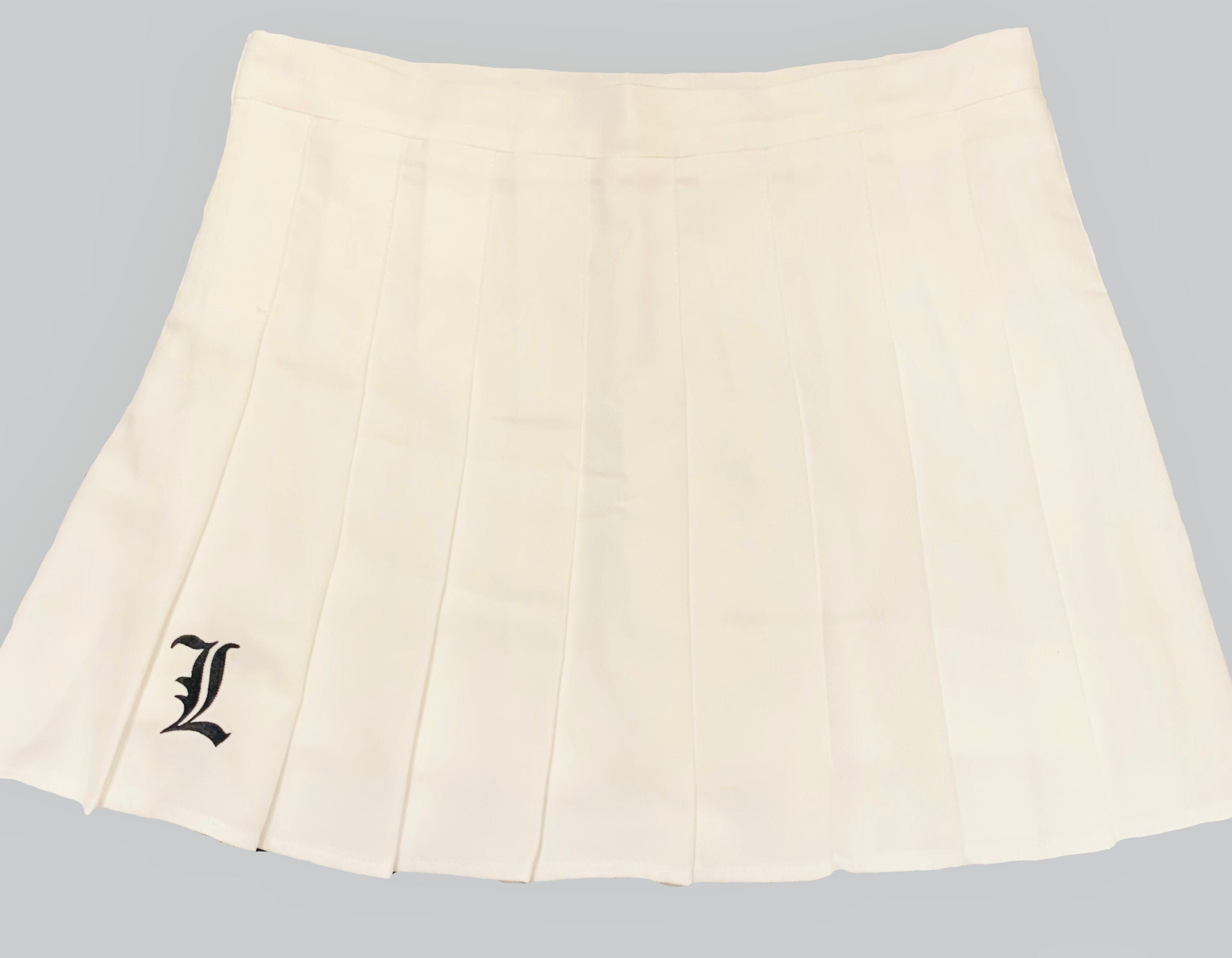 Death Note Tennis Skirt Etsy