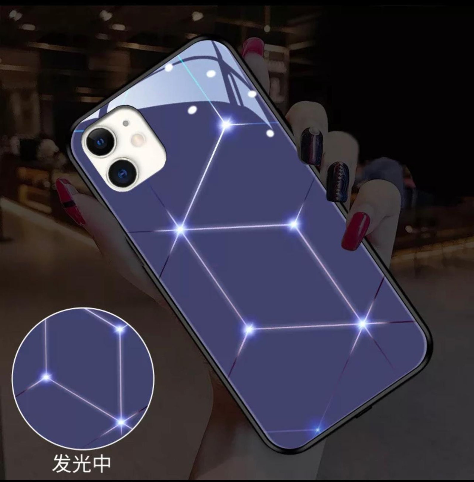 LED Phone Case iPhone 12 Series Etsy