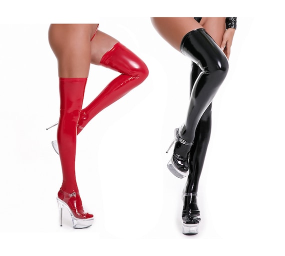 Faux thigh high clearance stockings
