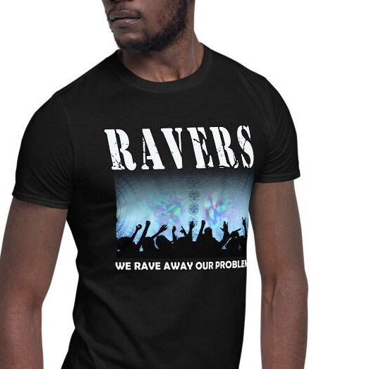 Rave party tshirt rave clothes electronic music edm Etsy