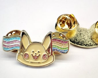 Pika Pride Enamel Pins