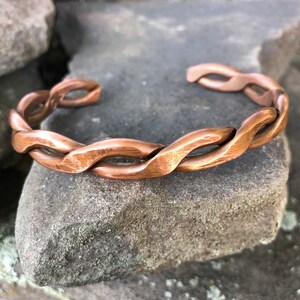 Simple Stylish Copper Bracelet + Free Polishing Wax
