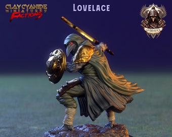 Lovelace | Grim Flock | Factions | 32mm Scale | Clay Cyanide Miniatures