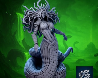 Nokta, The Stone Serpent | 120mm Scale | The Mythical Warriors I | NSFW Option | Figment Studio