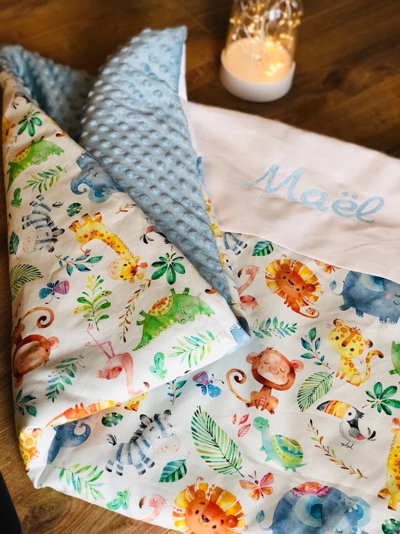 Couverture Bébé Personnalisable avec Prénom