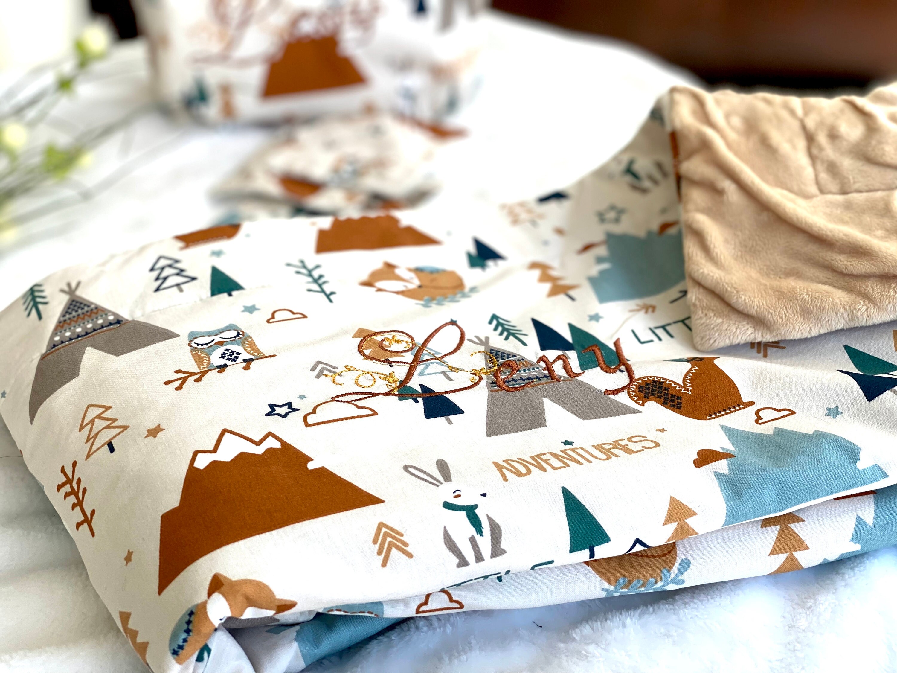 Couverture Bébé Personnalisé avec Prénom Etsy