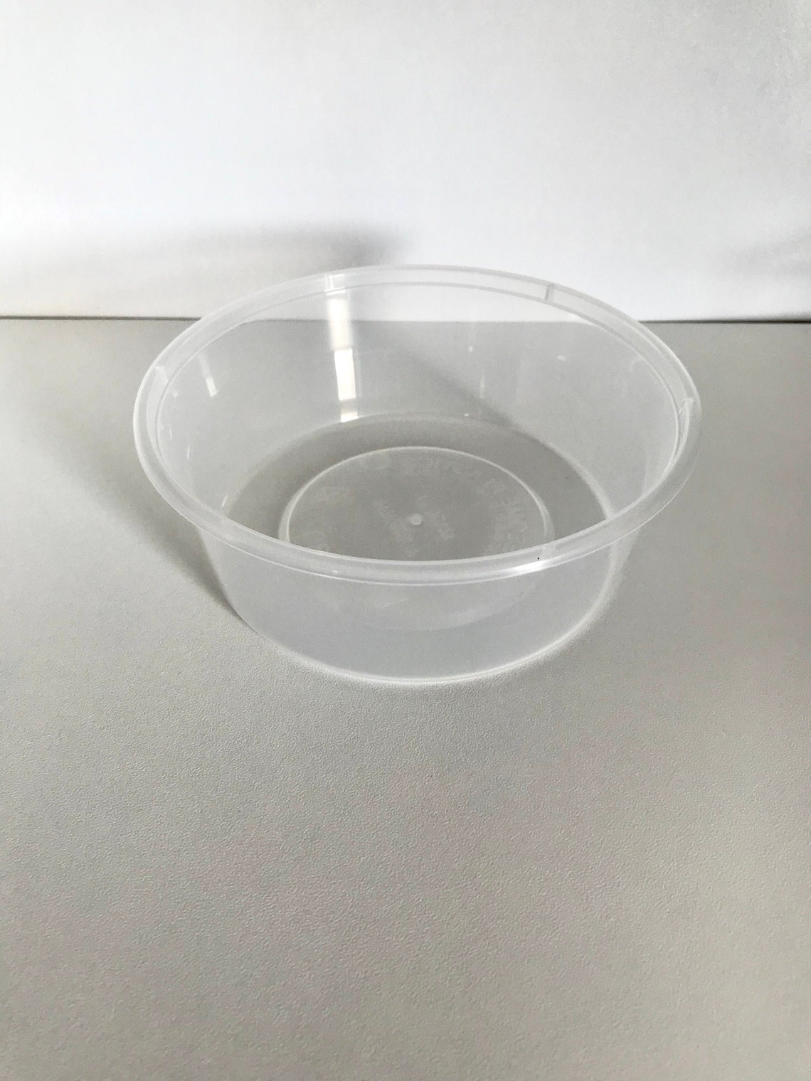 8 Oz Plastic Containers for slime and storage Etsy
