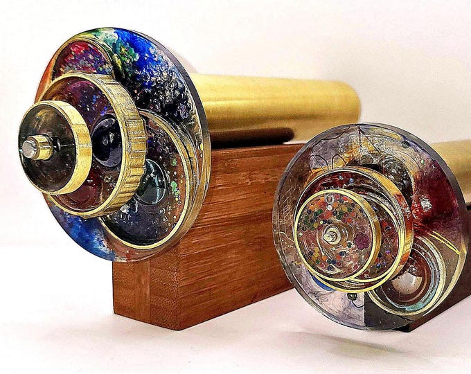 Personalized Brass Kaleidoscope - Wedding & Anniversary Gift - Handmade Heirloom Art - Executive Desk Decor