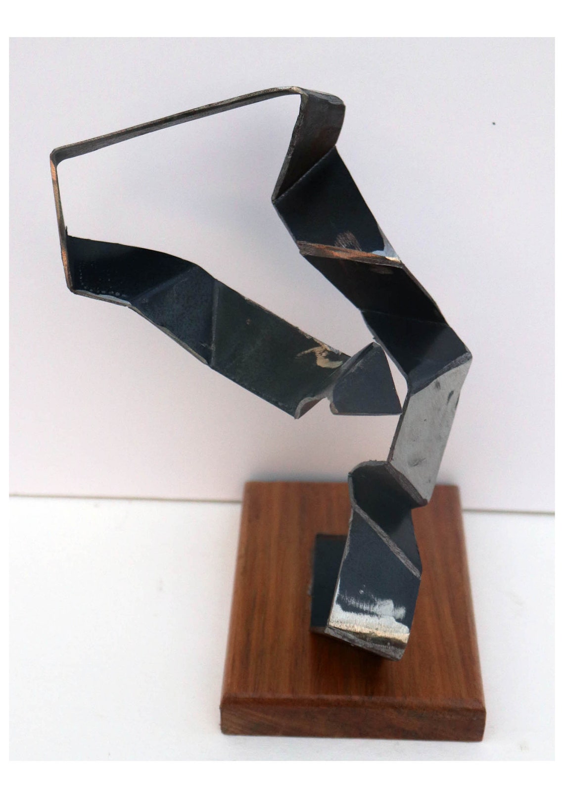 Origami Metal Sculpture Etsy