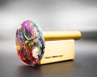Handmade Steampunk Brass Kaleidoscope - Psychedelic Art Toy & Industrial Chic Decor
