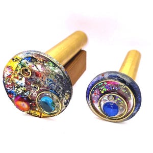 Steampunk Messingumfang Geschenk | Industrielle schicke Wohnkultur, wunderliches psychedelisches Spielzeug, künstlerisches Kaleidoskop | YabayeKaleidoskope
