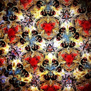 Giant Limited Edition Floor Kaleidoscope | Large Brass Statement Art , Gift