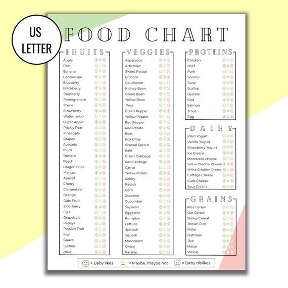 6-9 Month Old Baby Food Puree Menu (FREE Printable) - Baby Foode