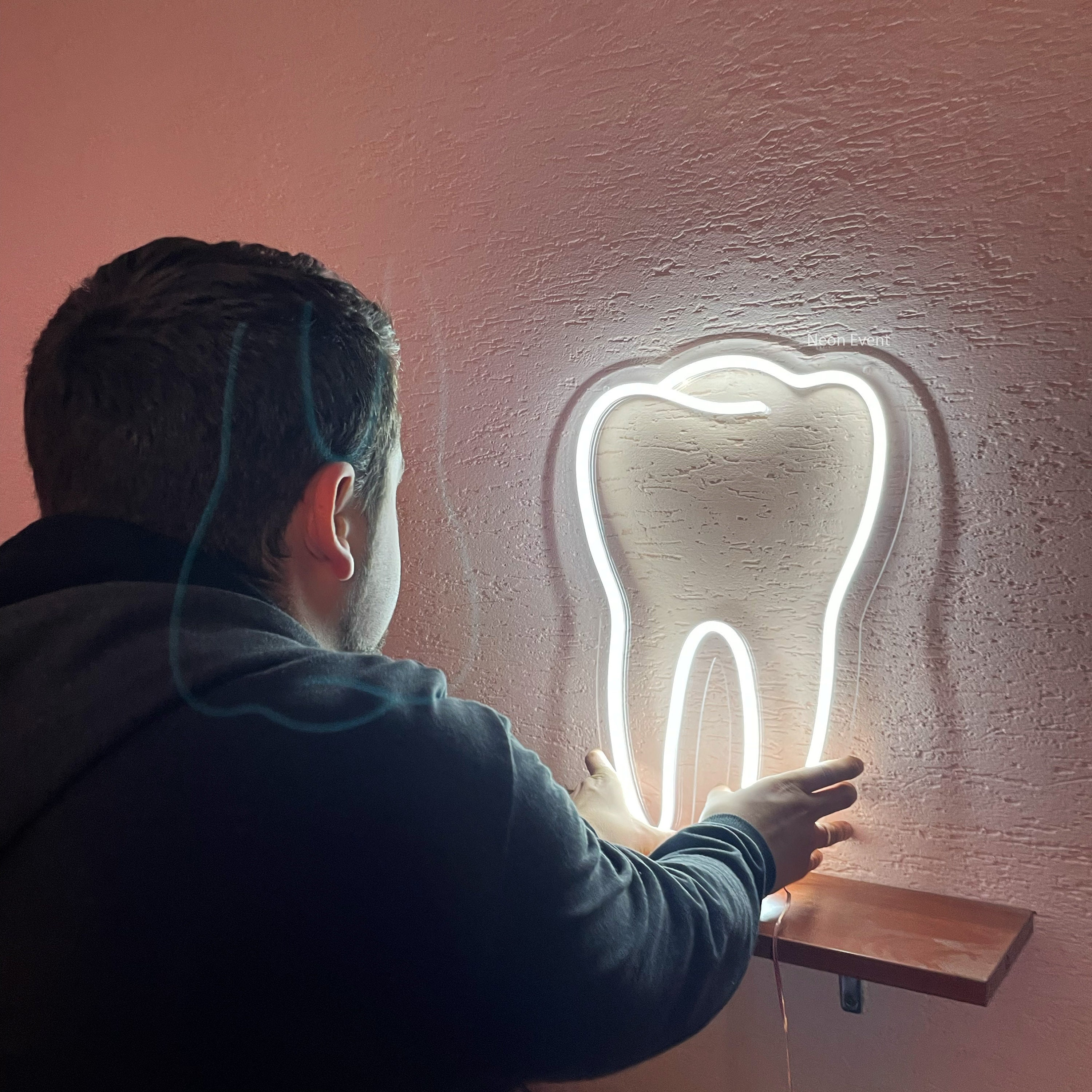 Tooth Neon Sign, Decoration for Dental Clinic, Dentist Neon Sign ...