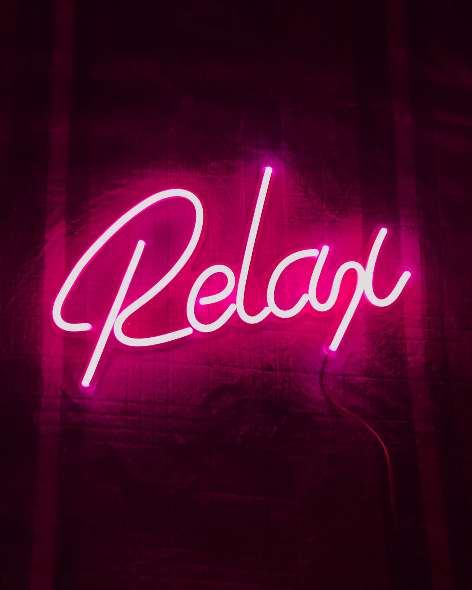 Relax neon schild relax led schild relax led light led sign Etsy.de