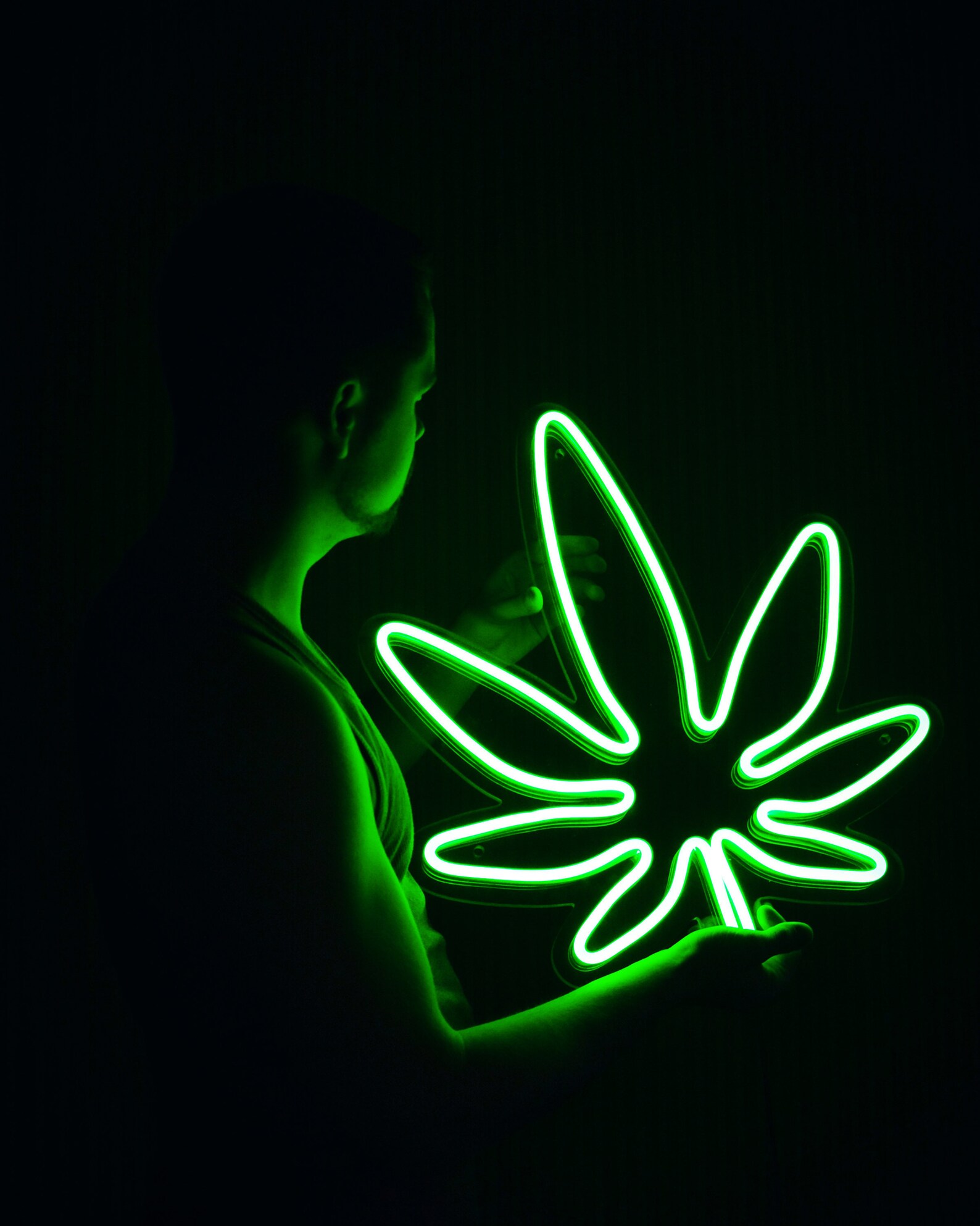 Weed Neon Sign Marijuana Neon Sign Cannabis Neon Sign Smoke Etsy