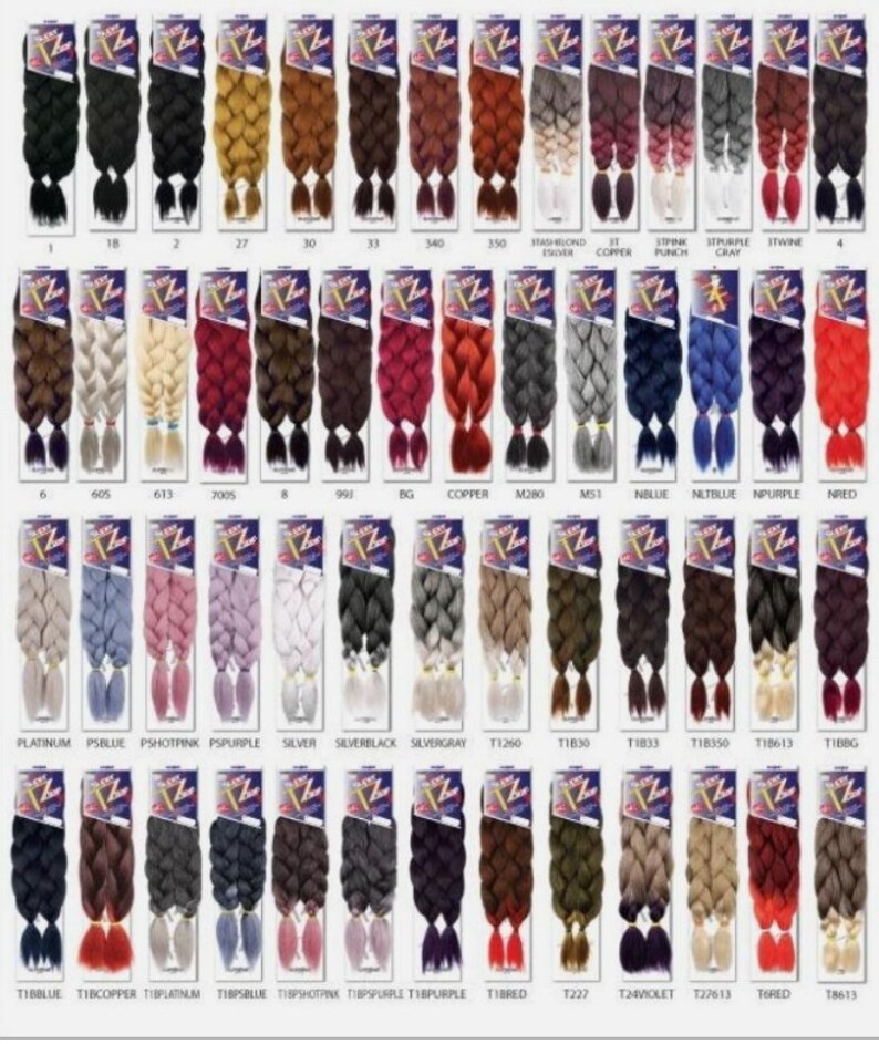 20PACK DEAL, TZ Braid Hair Extensions, Prestretched Braiding Hair