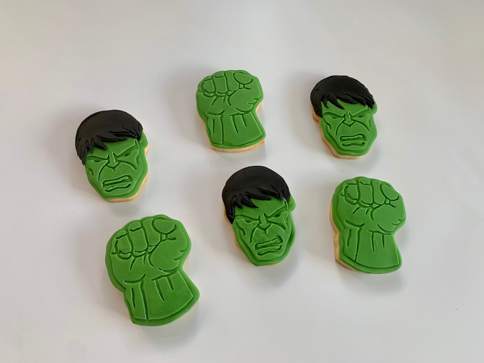 Hulk Fist Cookie Cutter and Stamp Embosser Marvel Character Etsy