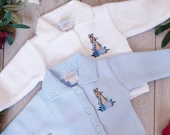 Lovely Peter rabbit embroidered  cardigan