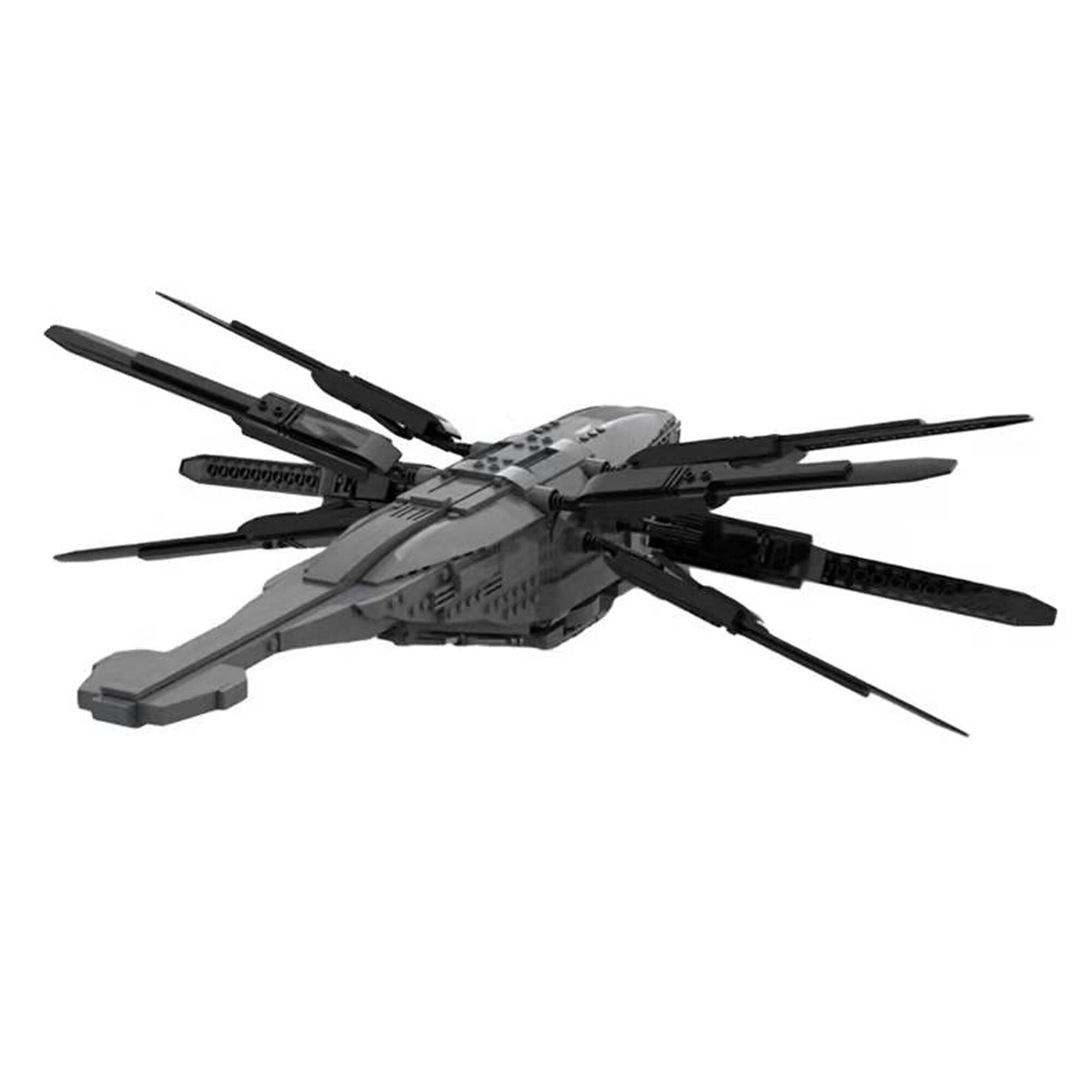 Self MOC Building Bricks Dune Thopter Model Etsy