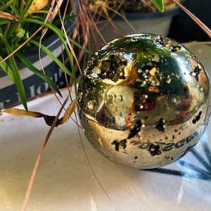 Golden Pyrite Sphere