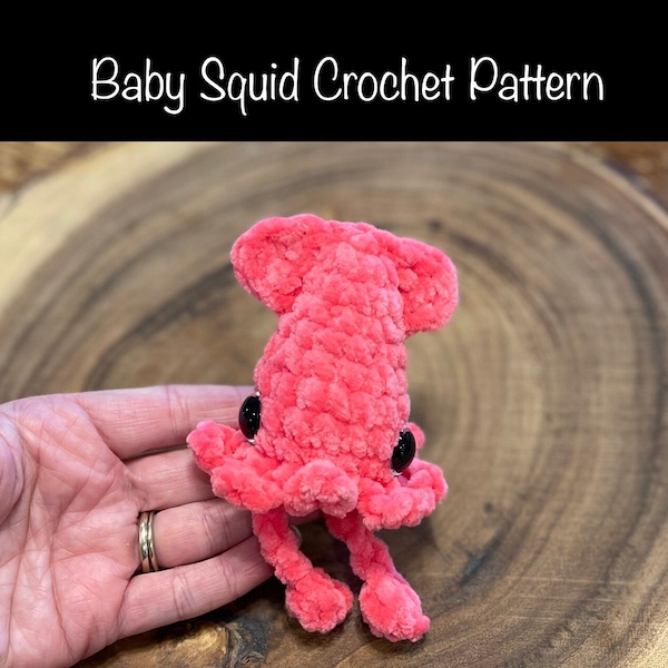 Baby Squid No Sew Crochet Pattern