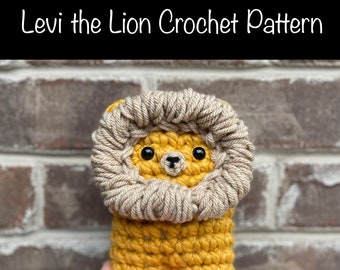 Levi the Lion Crochet Pattern