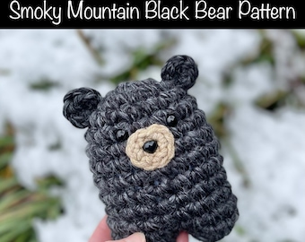 Smoky Mountain Black Bear Crochet Pattern