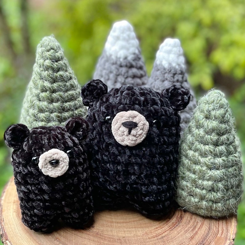 Smoky Mountain Black Bear Crochet Pattern image 8