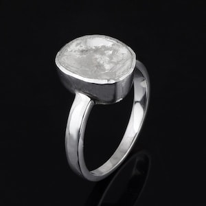 Polki Wedding Ring, Genuine Polki Ring, Victorian Jewelry Diamond Polki Ring, 925 Sterling Silver Handmade Jewelry Ring, Polki Wedding Gift