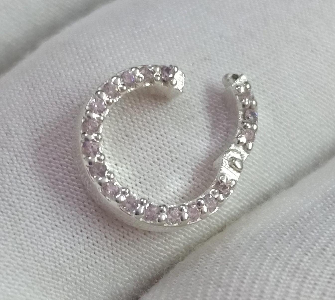 Circle Enhancer Amethyst Clasps Lock: Sterling Silver, Diamond, Gold ...