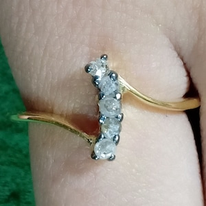 Pierścionki z brylantami w szlifie rozetowym, srebro 925, ręcznie robiony, antyczny wzór, pojedynczy pierścionek, do łączenia w stosy