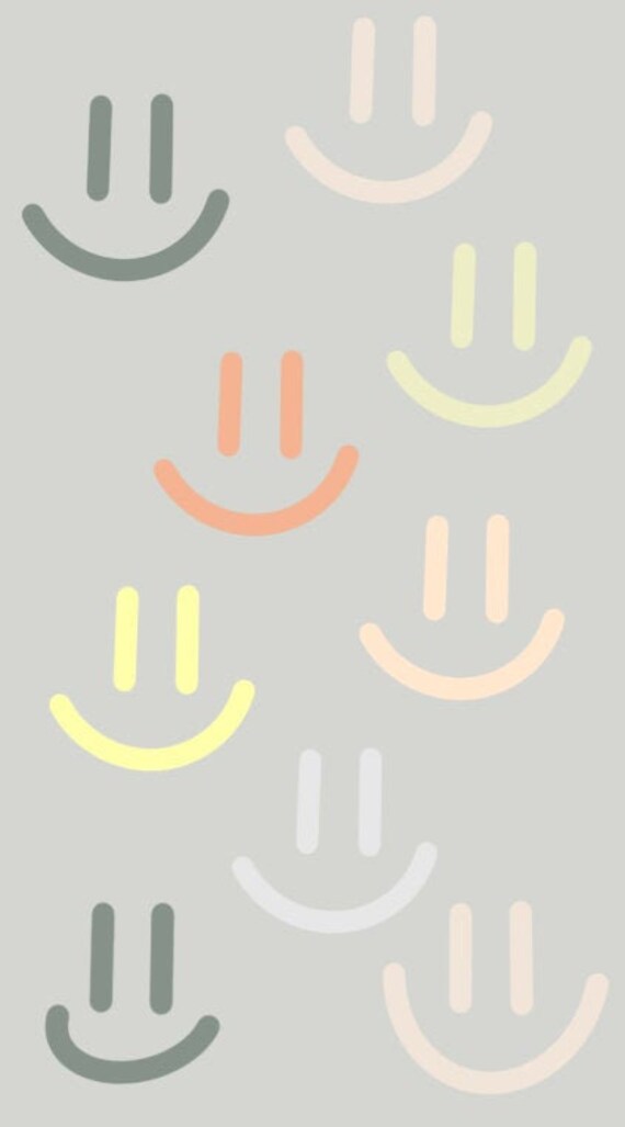 Smile digital wallpaper download. | Etsy