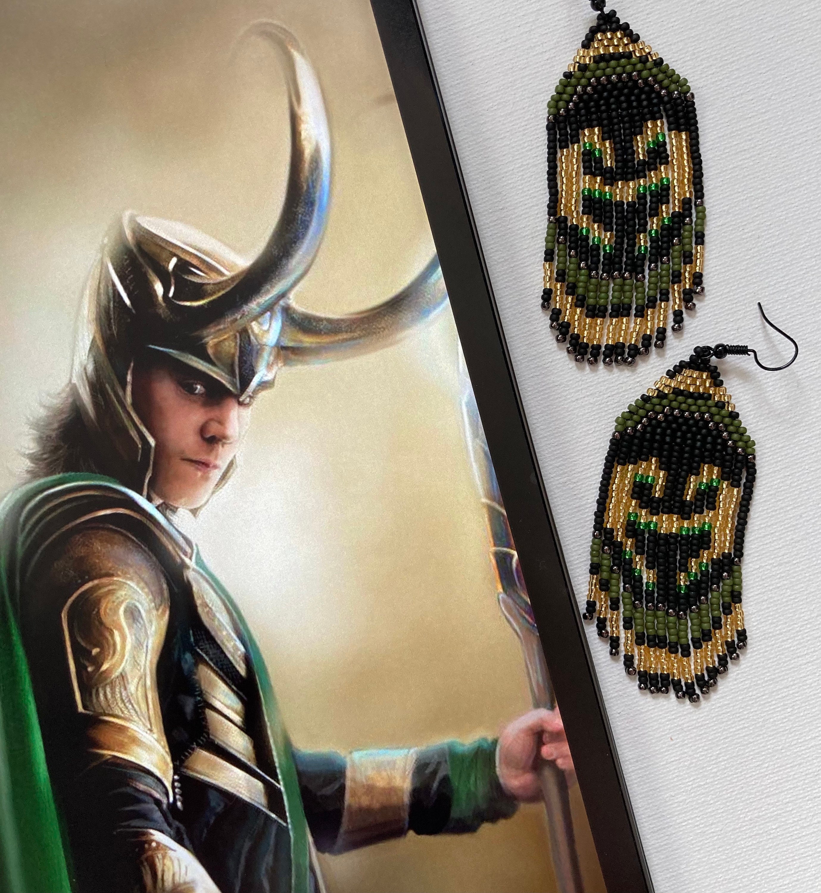 Loki earrings Clearance