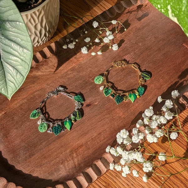 Houseplant Charm Bracelet - Super Realistic - Design Your Own!