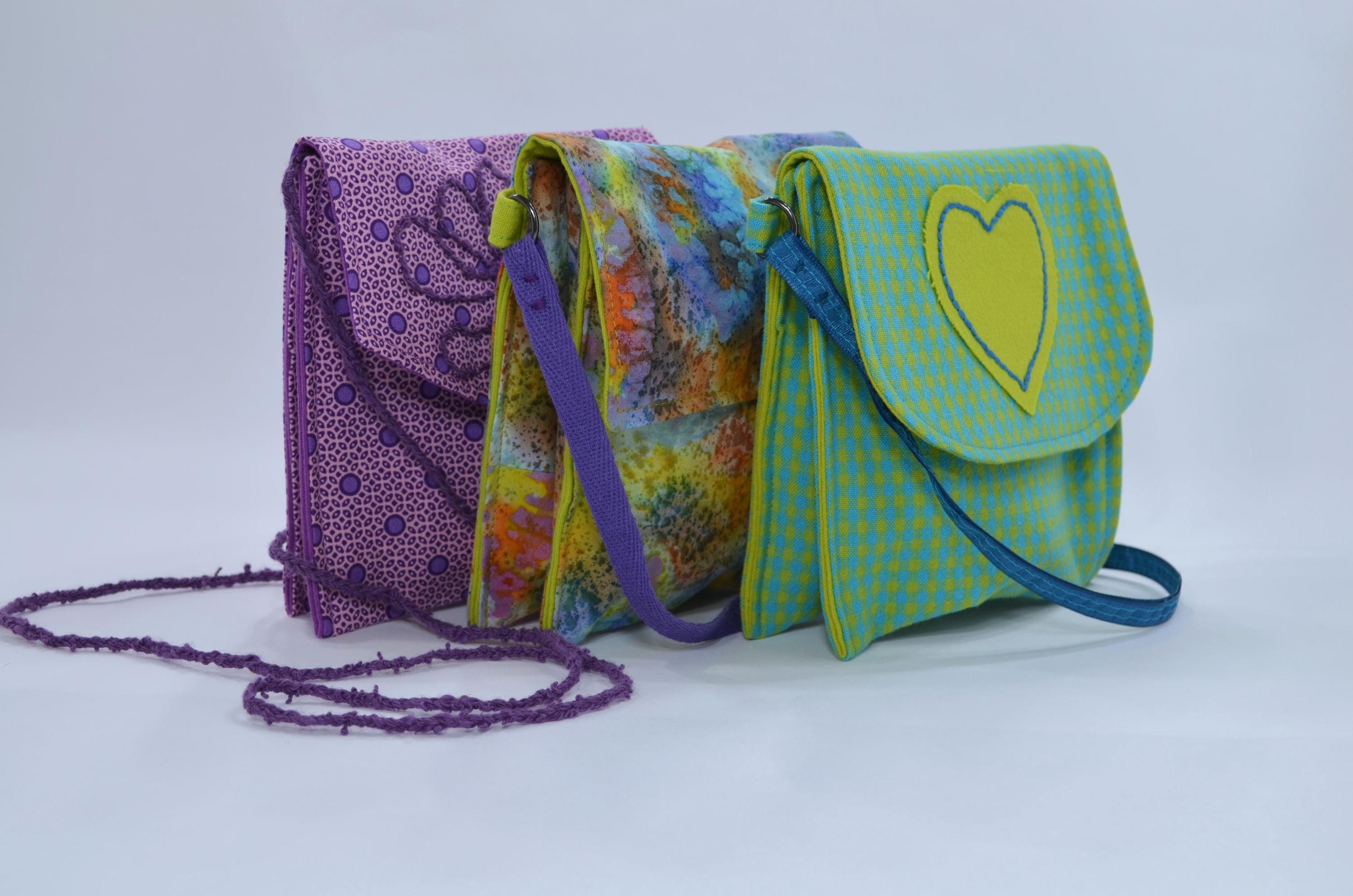 Mini Messenger Bag Sewing Pattern PDF – 3 Pocket Crossbody Bag ...