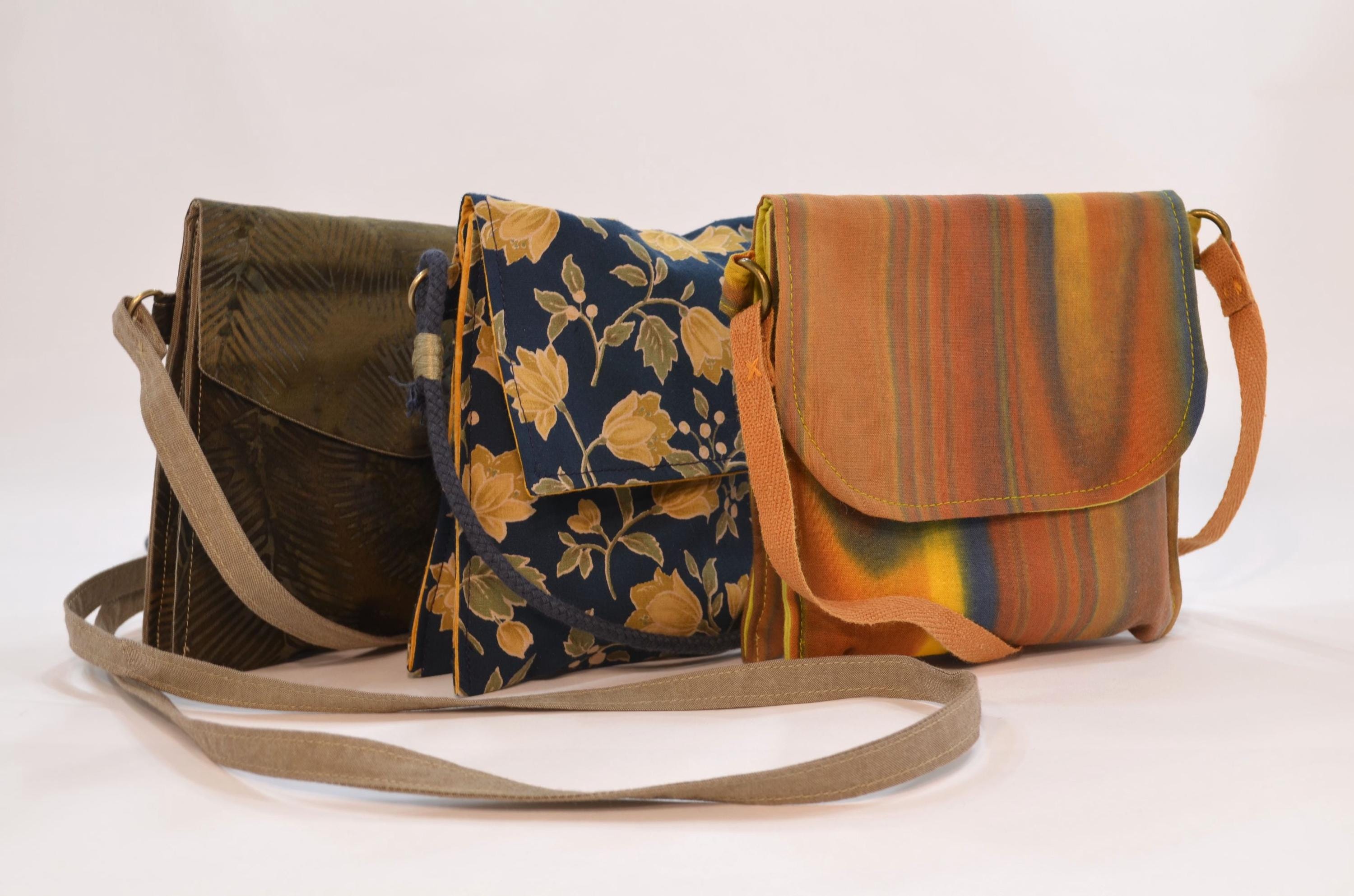 Mini Messenger Bag Sewing Pattern PDF – 3 Pocket Crossbody Bag ...