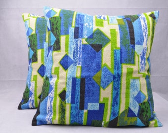 Mid Century Modern Pillow Cover, Vintage Pillow, Midcentury Decor, Home Decor Pillow, Decorative Pillow, Cushion Cover - 16" - PC002