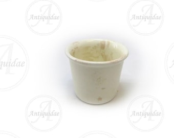 Tintero de porcelana de repuesto, color crema envejecido, tamaños A, D, E (20-27 mm).