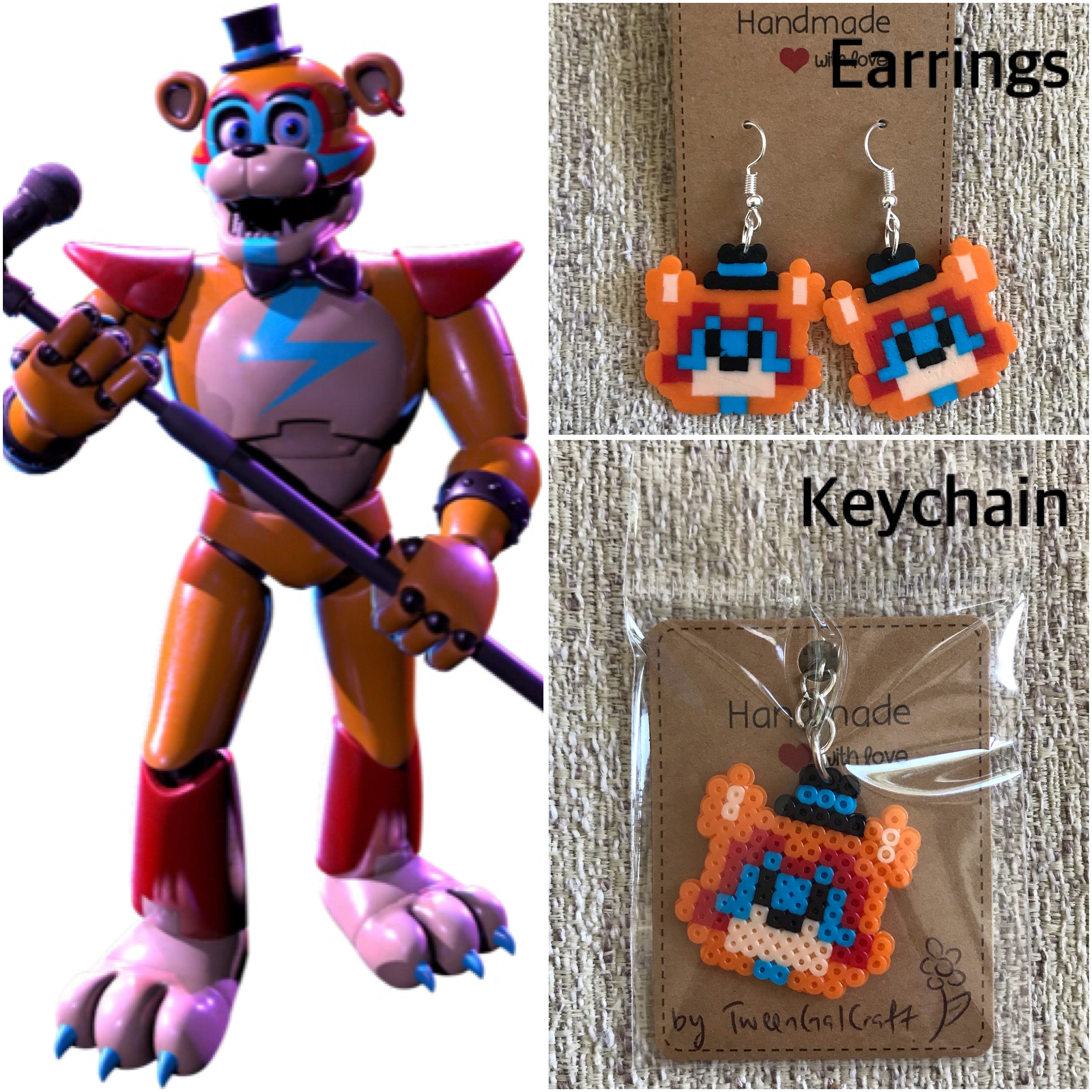 2023 FNAF Security Breach Ruin Plush -7 PCS Helpi Roxy-Talky