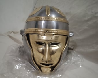 Roman Face Helmet, Reenactment Costume