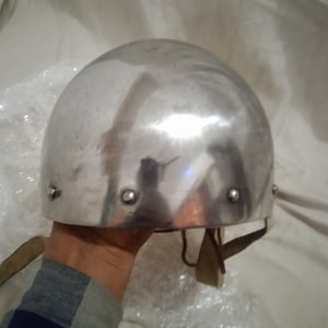 Steel Skull Cap Helmet – 2mm Battle-Ready Cervelliere | Medieval Armor for Reenactment, LARP, SCA & Cosplay