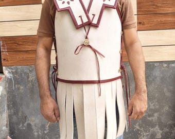 Armatura romana in lorica – Corazza in pelle e tela
