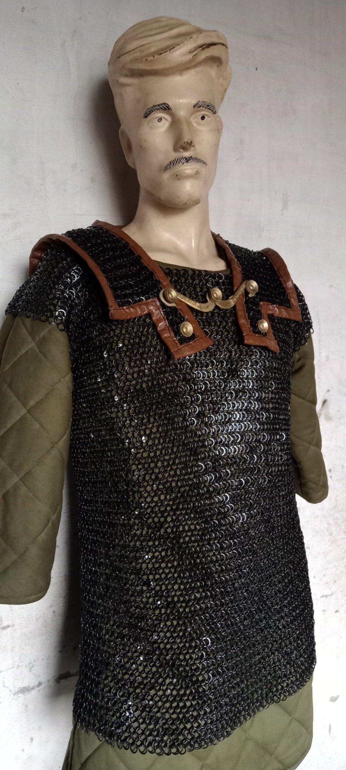 Roman Legionary Hamata Chainmail Armor – Medieval Mail Shirt ...