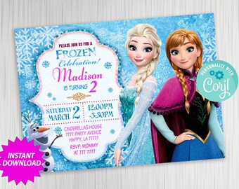 Einladungskarten anna und elsa - Der absolute TOP-Favorit der Redaktion