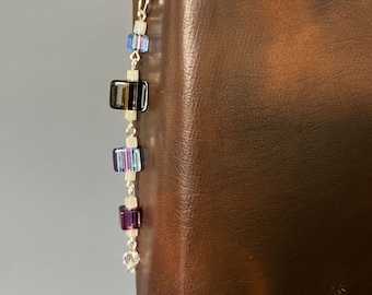 Beaded Shepherd Hook Bookmark, Book Lover Gift