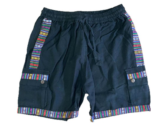 Blue cotton cargo shorts – MC2 Saint Barth