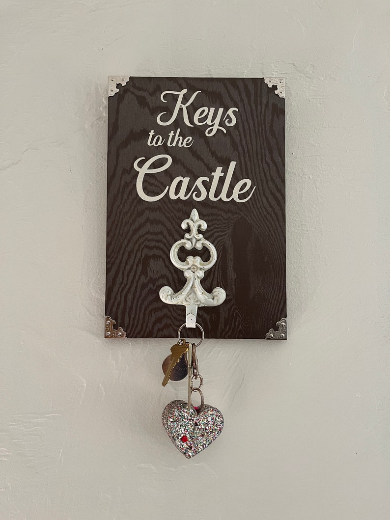 Vintage Doorknob & Key Wall Decor Etsy