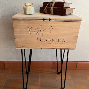 Wine Crate Table